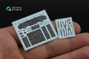 Intérieur coloré imprimé en 3D sur papier décalcomanie Quinta Studio QD48507 CH-47D (Italeri) 1/48 – image 2