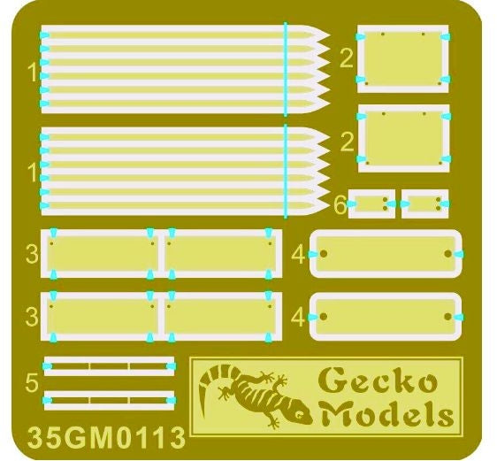 Gecko Models 35GM0113 Dépôt de moto-tricycles de la navette de Saigon (années 60-70) et un système de pause [2 kits dans 1 boîte] 1/35 – Bild 6