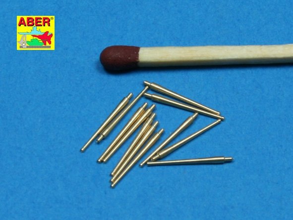 Aber 350L-41 Ensemble de 12 canons de 100 mm M1930 L45 pour navires français (1/350) – Bild 3