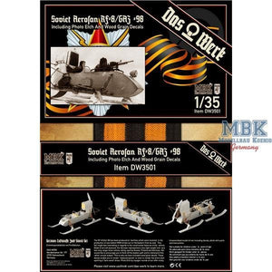 Das Werk DW3501 Aerosan soviétique RF-8/ GAZ-98 1/35 – Bild 2