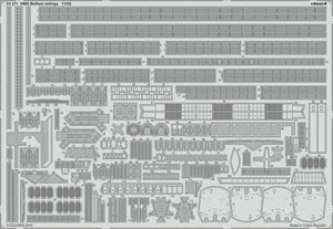 Eduard 53211 Rambardes du HMS Belfast TRUMPETER 1/350