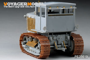 Tracteur soviétique ChTZ S-65 de la Seconde Guerre mondiale, modèle Voyager PE35619 avec cabine, pour TRUMPETER 05539, échelle 1/35 – image 4