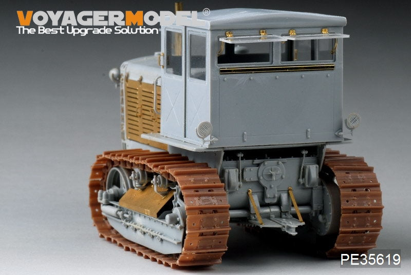 Tracteur soviétique ChTZ S-65 de la Seconde Guerre mondiale, modèle Voyager PE35619 avec cabine, pour TRUMPETER 05539, échelle 1/35 – image 4