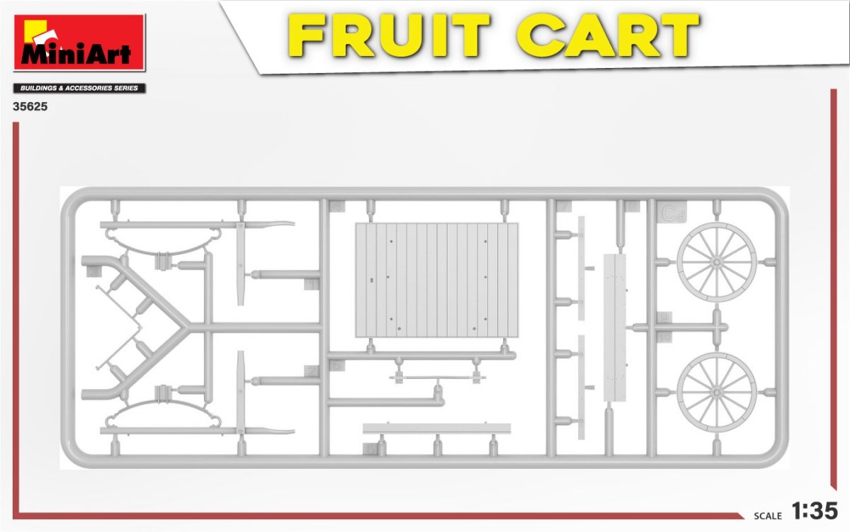 MiniArt 35625 CHARIOT DE FRUITS 1/35  – image 7