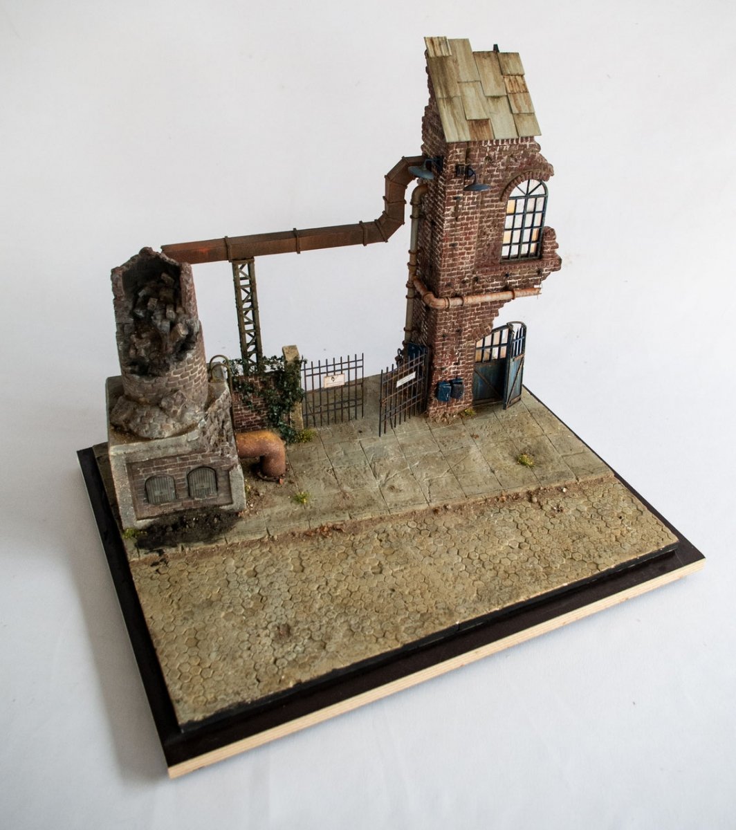 RT-Diorama 35304 Socle de diorama : « Moulin Grudinin Stalingrad » 1/35  – Bild 2