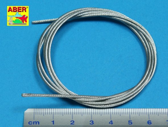 Aber TCS15 Stainless Steel Towing Cables 1,5mm, 1m long – zdjęcie 2
