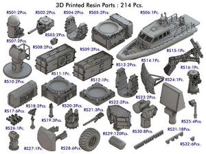 Pontos 37001R1 USS LHD-2 Essex Kit + Ensemble de détails 1/350 – Bild 3