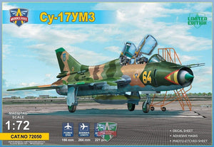 Modelsvit 72050 Su-17UM3 avion d&amp;#39;entraînement avancé biplace 1/72