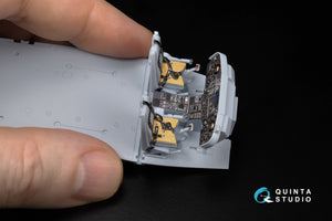 Quinta Studio QD+48454 Lynx AH-7 Intérieur imprimé en 3D et coloré sur papier décalcomanie (Airfix) (avec pièces en résine imprimées en 3D) 1/48 – image 9