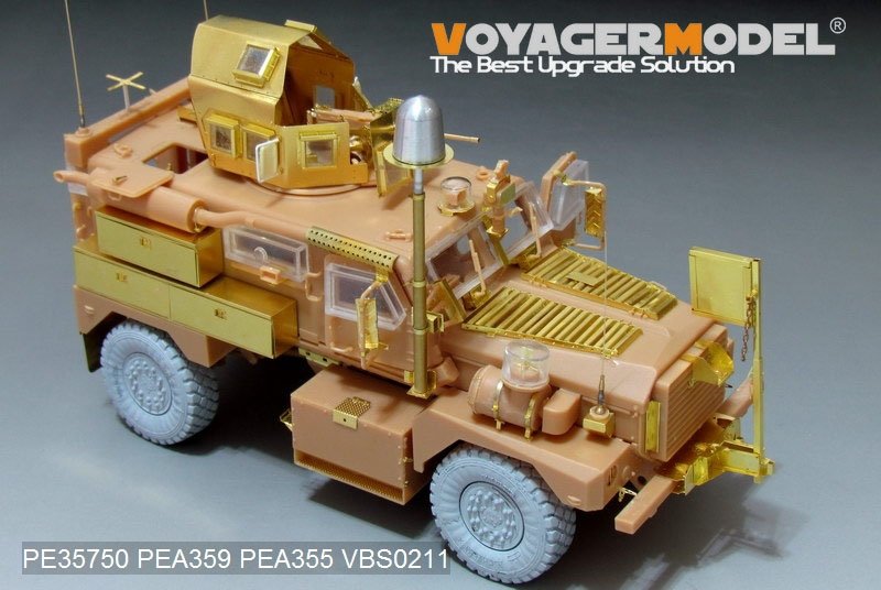 Pièces supplémentaires pour le modèle Voyager PEA355 Modern US COUGAR 4X4 MRAP (pour PANDA HOBBY PH35003) 1/35 – immagine 3