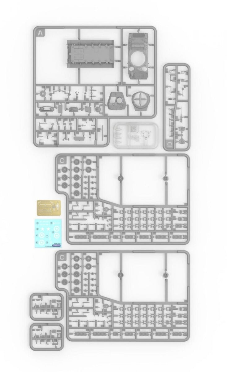 ForeArt 2003 Char léger américain M24 Chaffee 1/72 – Bild 3