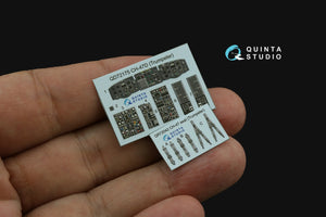 Intérieur coloré imprimé en 3D sur papier décalcomanie Quinta Studio QD72175 CH-47D (Trumpeter) 1/72  – immagine 4