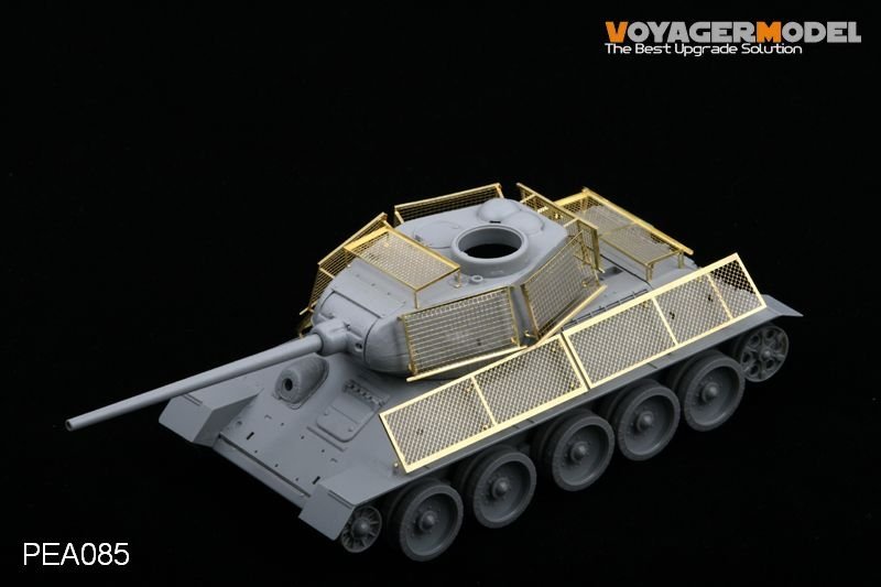 Maquette Voyager PEA085 Boucliers anti-Panzerfaust utilisés sur le T-34/85 Berlin Offensive Version 2 (Pour TOUS) 1/35 – Bild 3