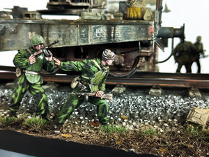 RT-Diorama 35027 Diorama-Base: Railroad Crossing 1/35 – zdjęcie 7