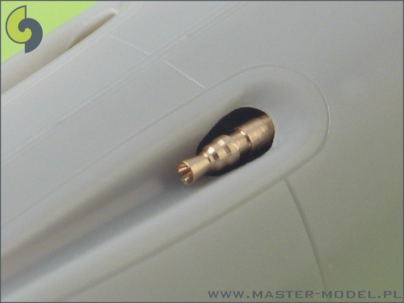 Master AM-48-010 Bf 109 F, ensemble d&amp;#39;armement G1 - G4 (embouts MG 17) et tube Pitot (1/48)  – image 5