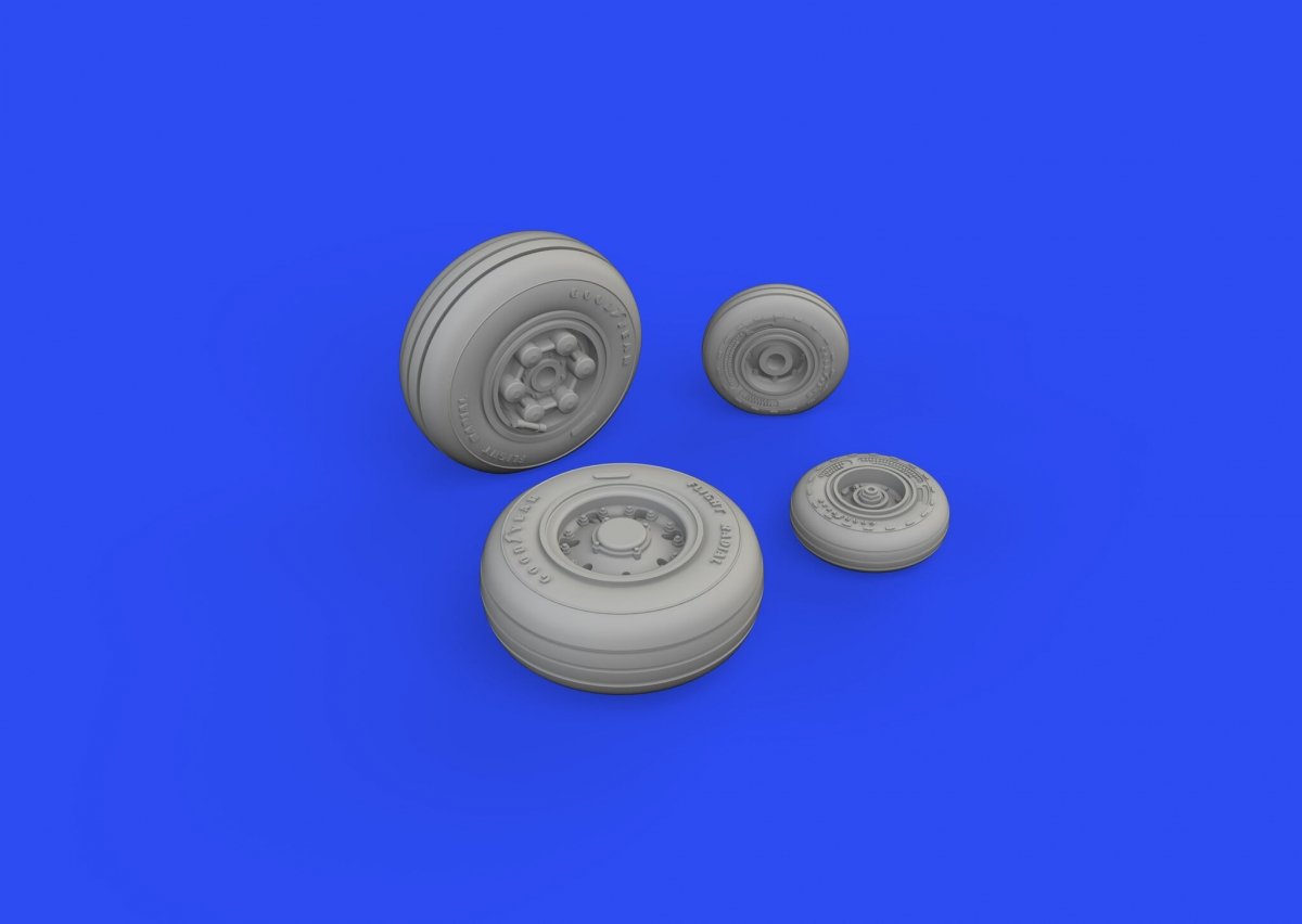 Roues Tornado Eduard 672283 REVELL 1/72 – immagine 2