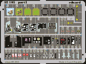 Intérieur du F-18C Eduard 32510 au 1/32 ACADEMY