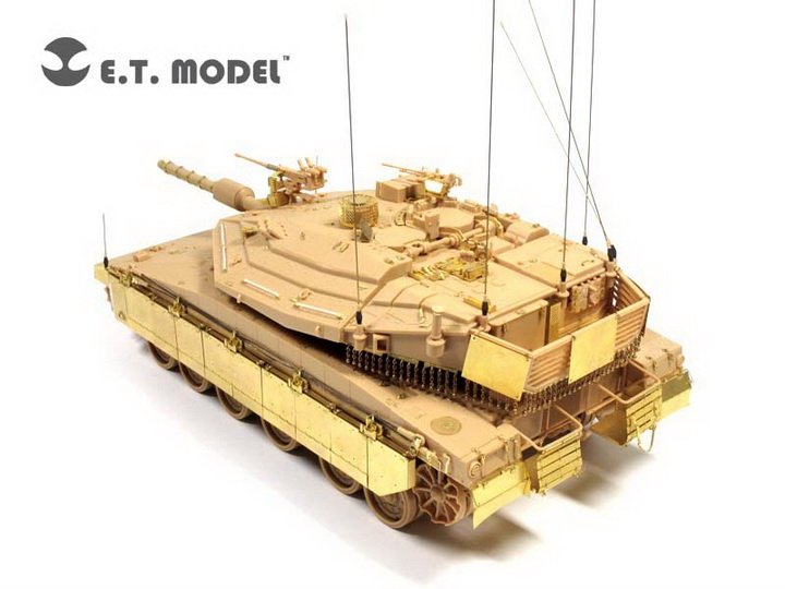 Maquette ET E35-097 Char Merkava Mk.IV israélien LIC Basic (Pour ACADEMY 13227) (1/35) – Bild 2