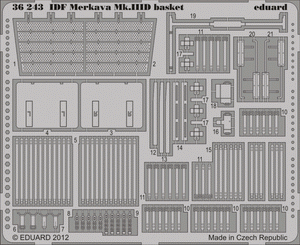 Eduard 36243 Tsahal Merkava Mk. Panier IIID 1/35 Meng