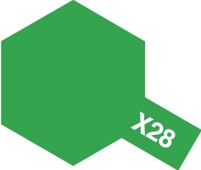 Peinture acrylique Tamiya X-28 Vert Parc (81528) 10 ml  – image 2