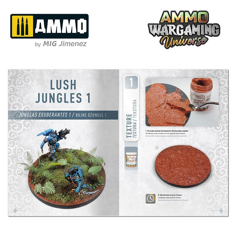 Munitions de Mig 6926 AMMO WARGAMING UNIVERSE Livre 07 - Lush Jungles (anglais, Castellano, polonais) – imagen 3