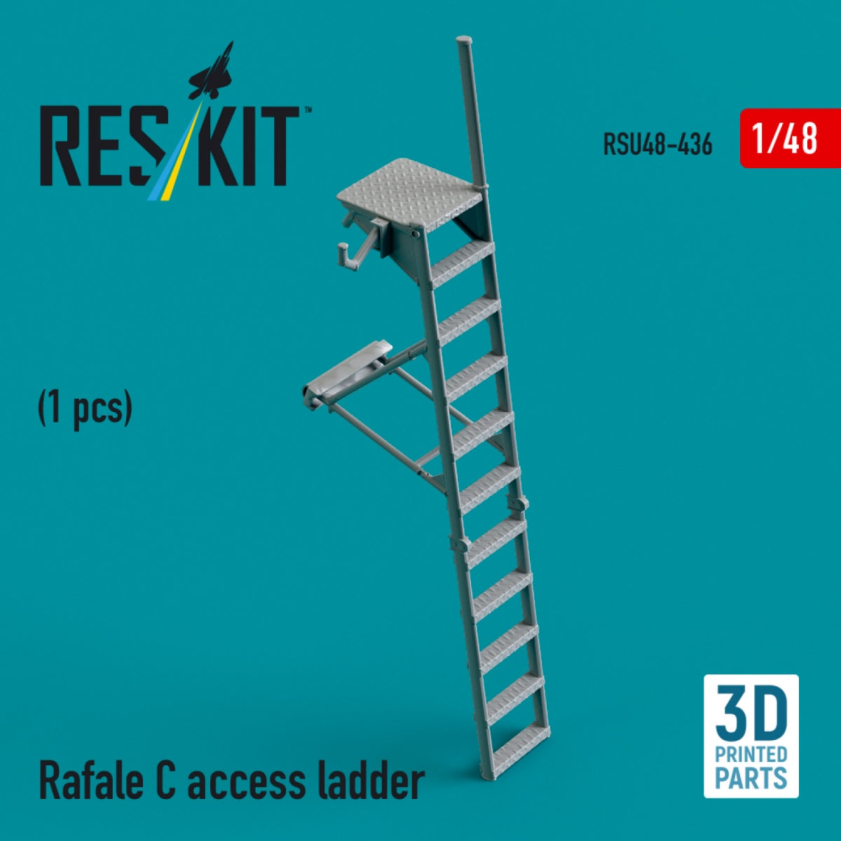 Échelle d&amp;#39;accès RESKIT RSU48-0436 Rafale C (Imprimée en 3D) 1/48