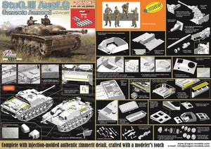 Dragon 6891 StuG.III Ausf.G Blindé en béton avec Zimmerit (Chenille magique et figurine bonus incluses) 1/35