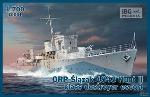 IBG 70001 ORP Ślązak 1943 Escorte de destroyer de classe Hunt II 1/700
