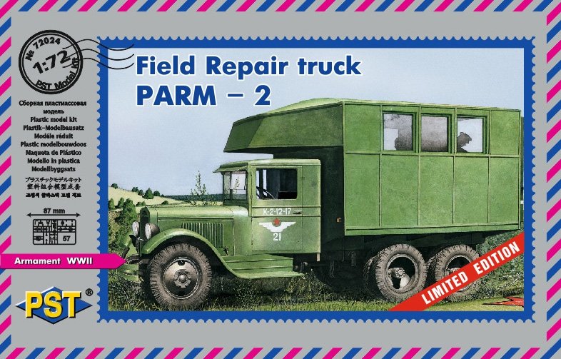 PST 72024 PARM-2 Atelier de réparation d'aéronefs de campagne 1/72