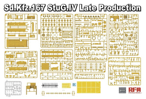 Modèle de champ de seigle 5111 Sd.Kfz. 167 StuG.IV Production Tardive 1/35  – image 4