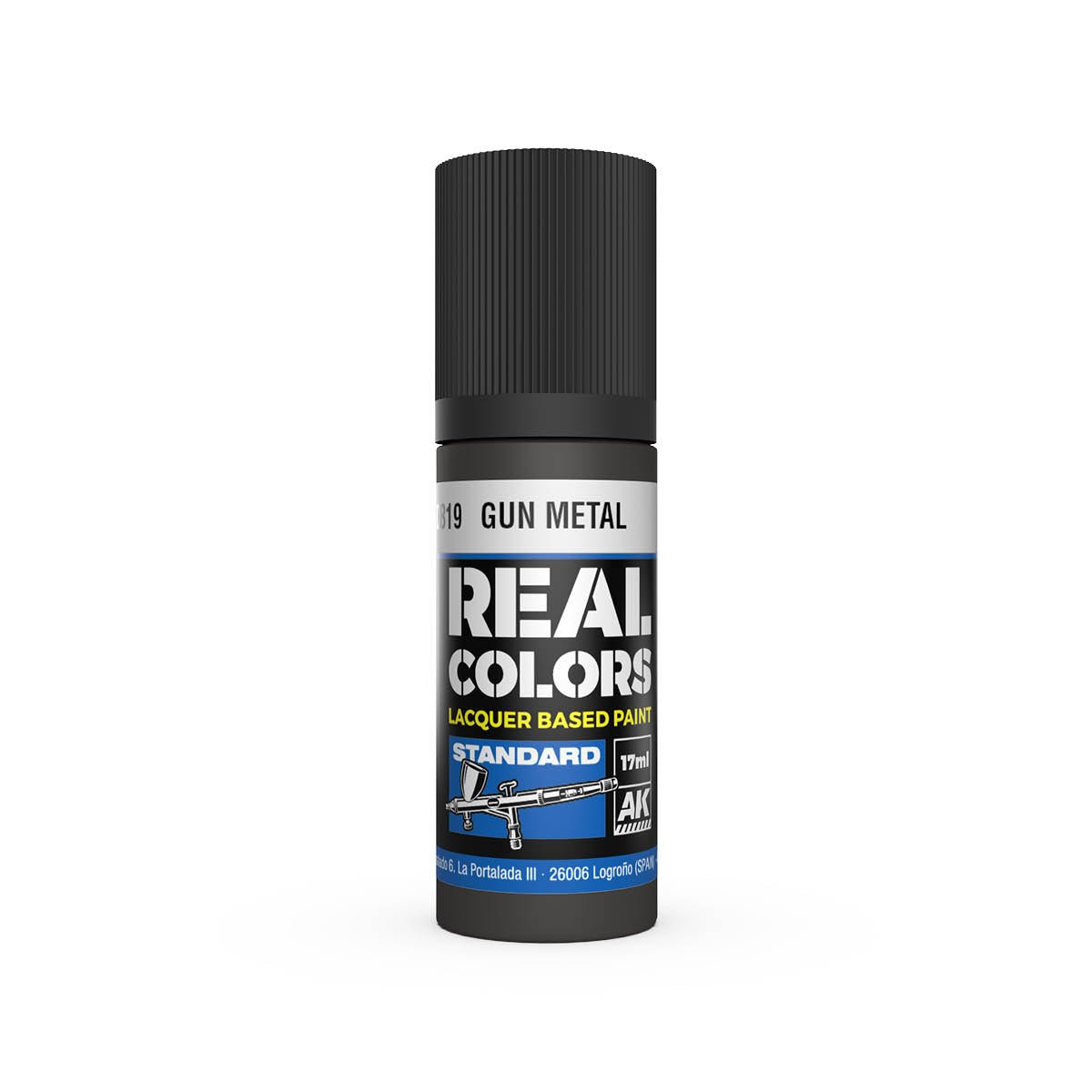 AK Interactive RC819 Gun Metal 17 ml – Bild 2