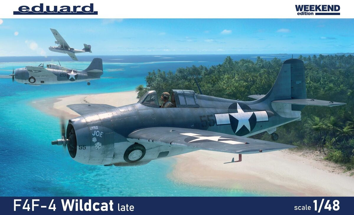 Eduard 84204 F4F-4 Wildcat Late - Édition Week-end 1/48 – image 2