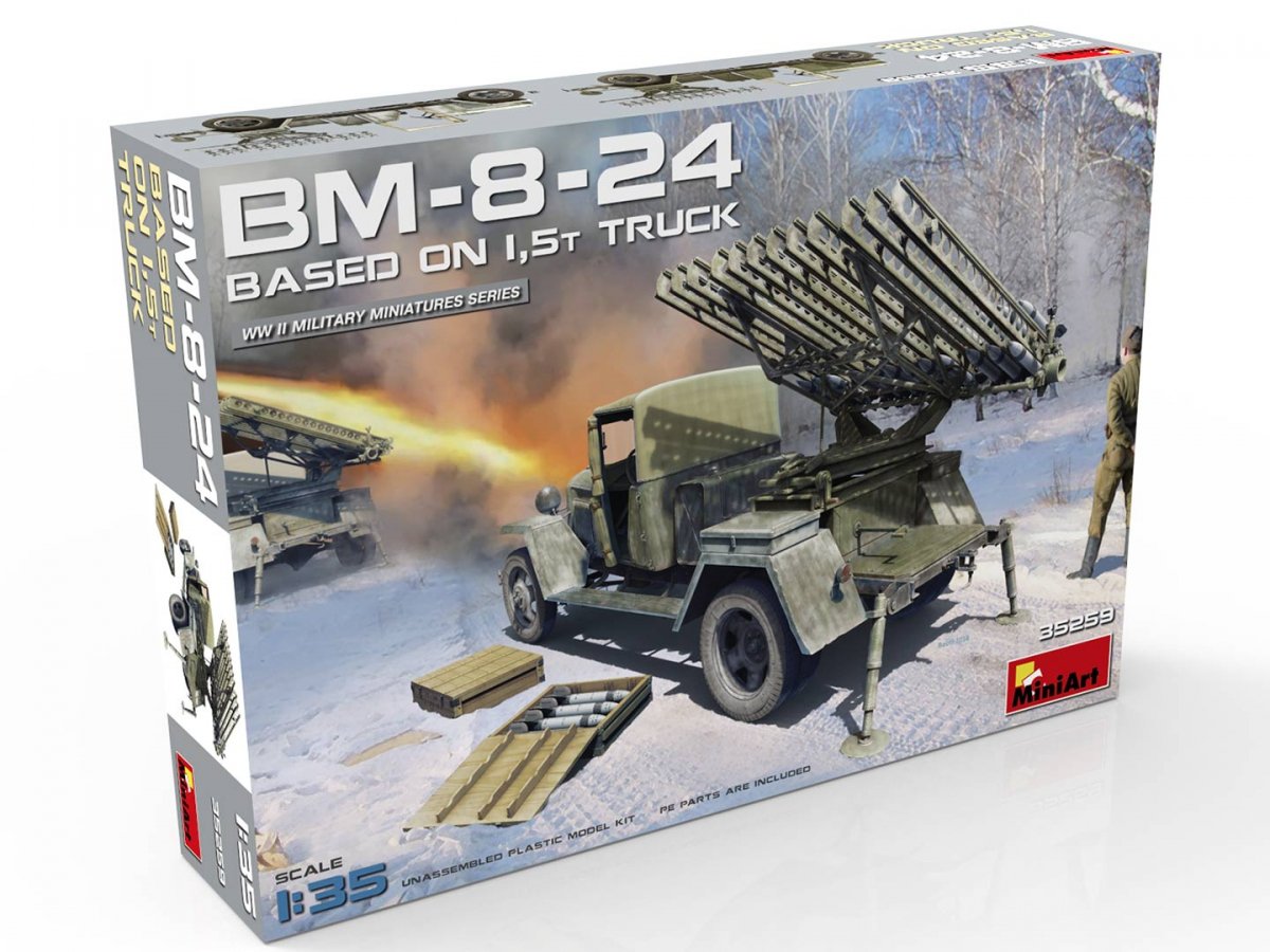 MiniArt 35259 Lance-roquettes soviétique BM-8-24 1/35  – image 2