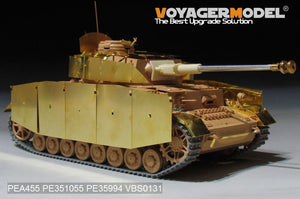Voyager modèle PEA455 Panzer allemand de la seconde guerre mondiale.IV Ausf.H première version Schurzen (GP) 1/35 – Bild 2
