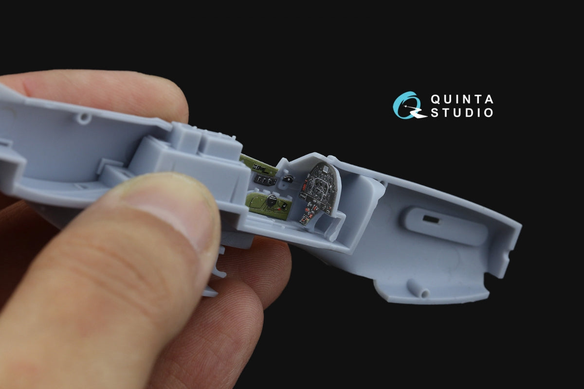 Quinta Studio QD72139 P-51D early 3D-Printed coloured Interior on decal paper (Airfix) 1/72 – zdjęcie 7