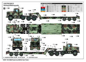 Trumpeter 01078 Tracteur M920 avec semi-remorque M870A1 1/35 – immagine 3