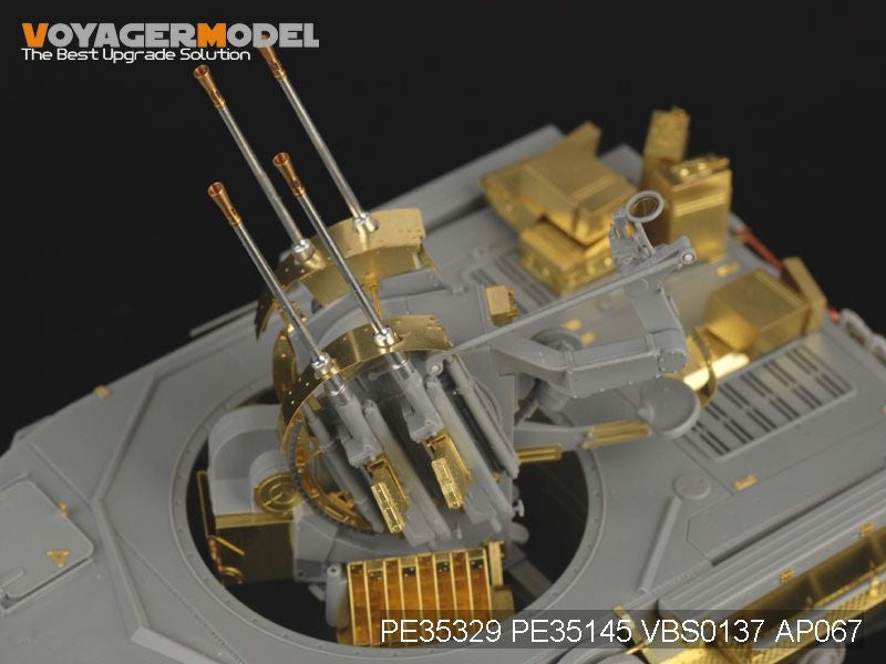 Maquette Voyager PE35329 Flakpanzer IV « Wirbelwind » allemand de 20 mm de la Seconde Guerre mondiale pour DRAGON 6540 au 1/35  – image 5