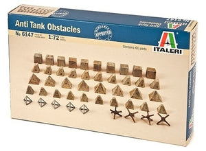 Italeri 6147 Obstacles antichars 1/72