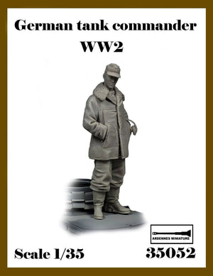 Ardennes Miniature 35052 Commandant de char allemand Seconde Guerre mondiale 1/35