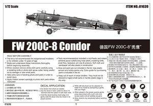 Trumpeter 01639 FW200 C-8 Condor 1/72 – zdjęcie 2