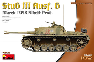 MiniArt 72105 StuG III Ausf. G Mars 1943 Prod. 1/72