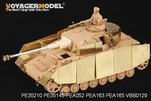 Maquette Voyager PE35210, char allemand Pz.Kpfw.IV Ausf.H de la Seconde Guerre mondiale pour Tamiya 35209, échelle 1/35 – immagine 5