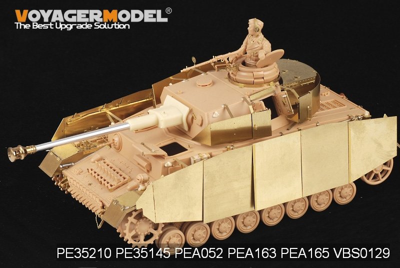 Maquette Voyager PE35210, char allemand Pz.Kpfw.IV Ausf.H de la Seconde Guerre mondiale pour Tamiya 35209, échelle 1/35 – immagine 5