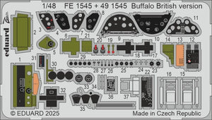 Eduard FE1545 Buffalo British version TAMIYA 1/48