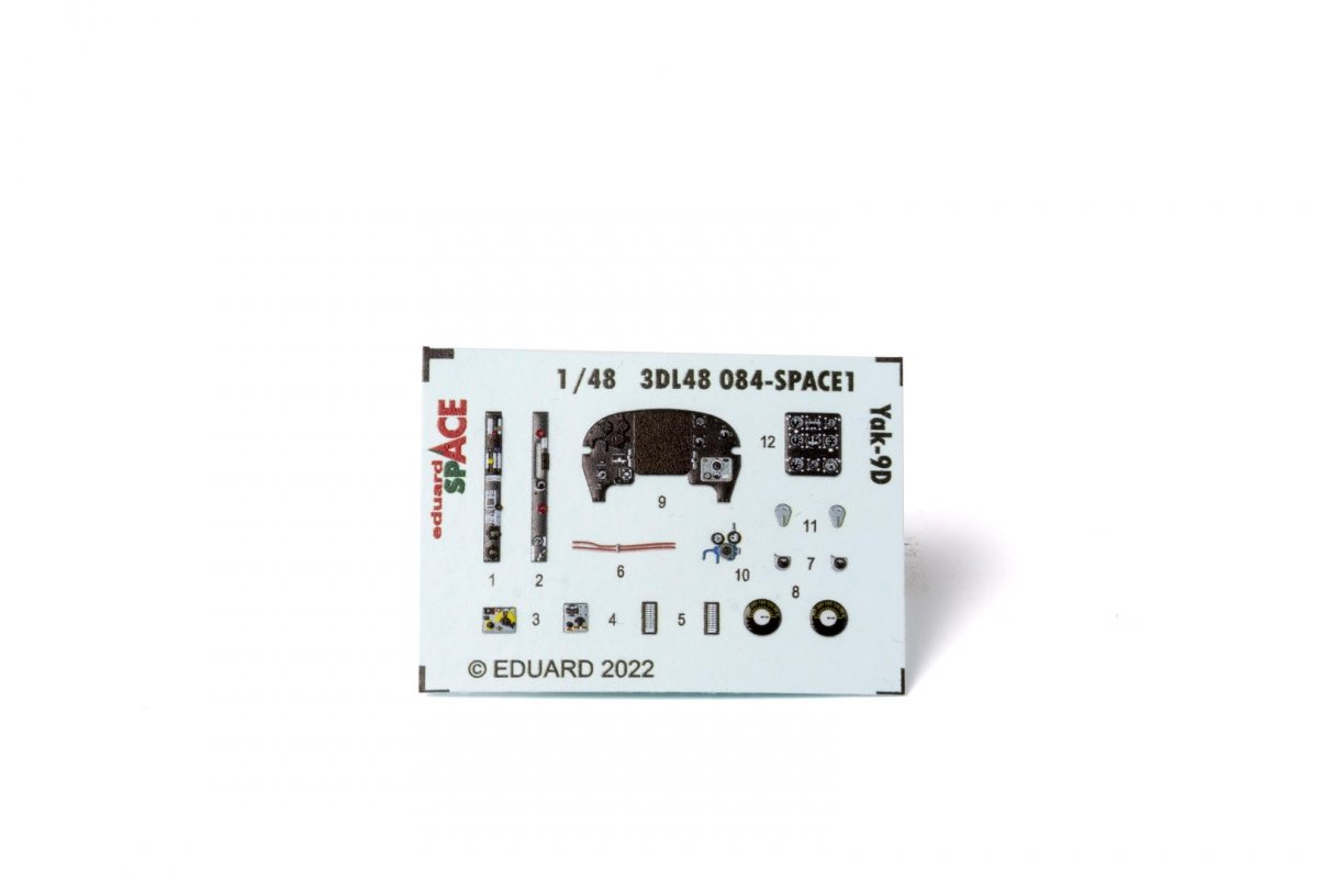 Eduard 3DL48084 Yak-9D ESPACE ZVEZDA 1/48 – Bild 2