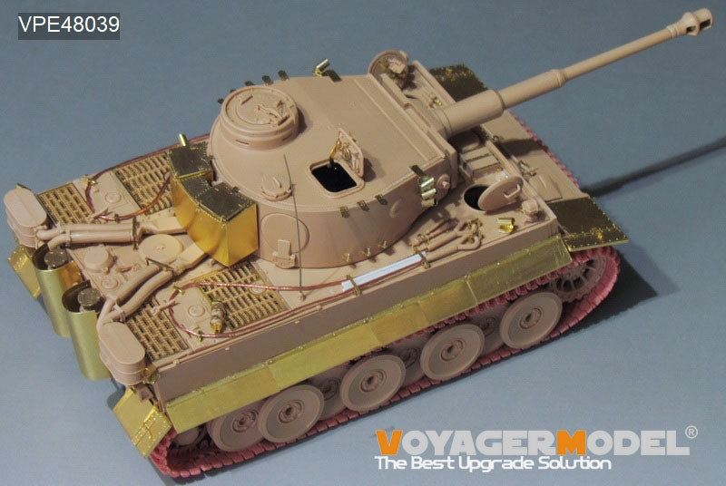 Maquette Voyager VPE48039 Tiger I allemand de la Seconde Guerre mondiale, première production, pour USTAR NO-006, échelle 1/48 – image 4