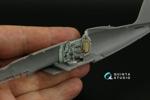 Quinta Studio QD48389 Macchi C.202 Folgore Early Intérieur imprimé en 3D et coloré sur papier décalcomanie (Hasegawa/Eduard) 1/48  – immagine 10