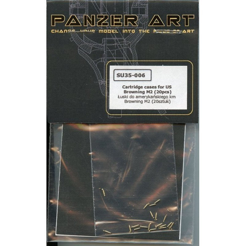 Étuis de cartouches Panzer Art SU35-006 pour Browning 0,5 pouce 1/35