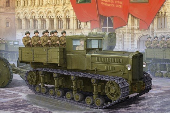 Trumpeter 05540 Tracteur d&amp;#39;artillerie soviétique du Komintern (1/35)