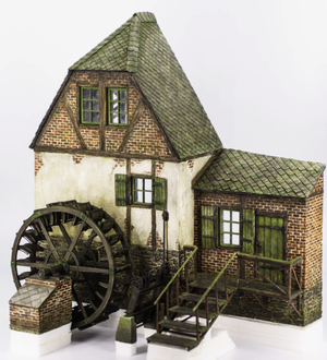 RT-Diorama 35132 Bâtiment du moulin à eau 1/35 – image 4